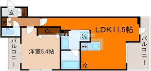 CURIOJITE　OKAZAKIの物件間取画像